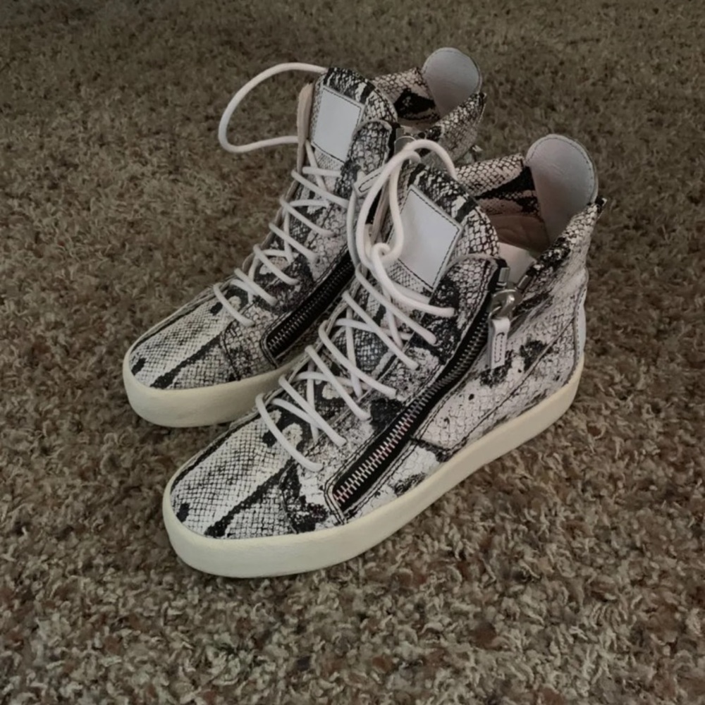 Giuseppe Zanotti Python High Top Sneakers
